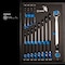 Capri Tools Combination Wrench Set W The Mechanic's Tray, SAE 14 to 1, 13Pcs CP11490MT - alternate 3